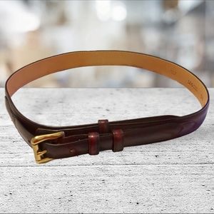 SAS belt size 30 mahogany in color. Made in the USA 🇺🇸